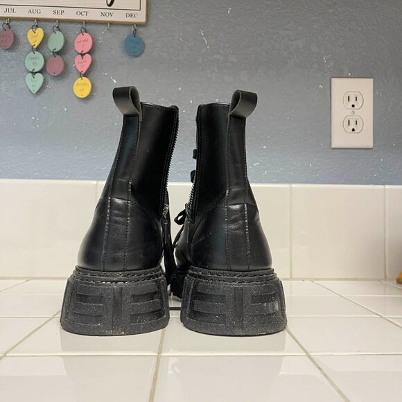 Flansdeh platform zipper boots main image 13